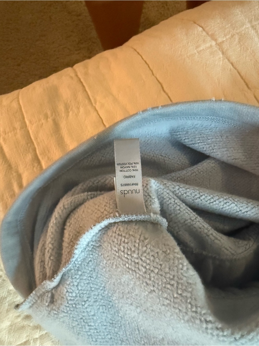 nuuds Mist Vintage fleece Shorts - Picture 3 of 5
